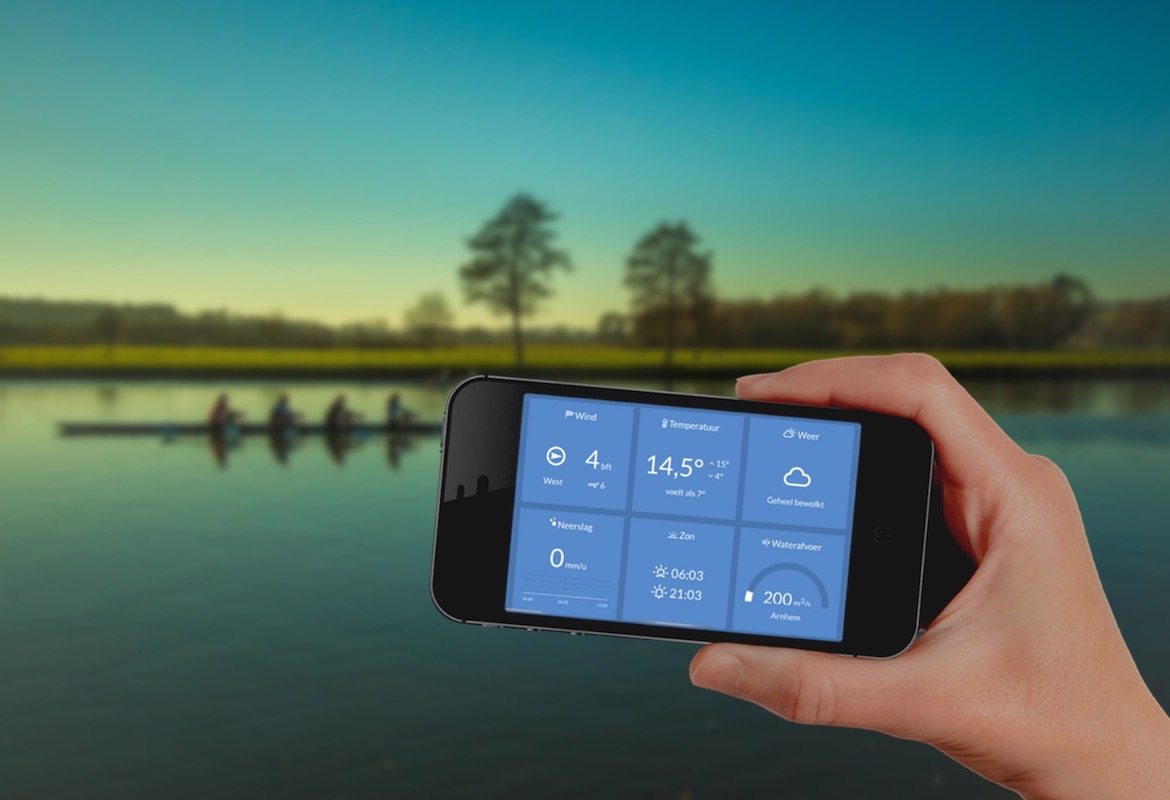 River Board is een web-app voor roeiers